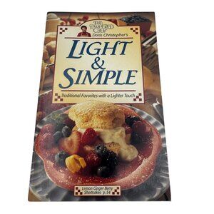 The Pampered Chef Light & Simple Cookbook Traditional Recipes